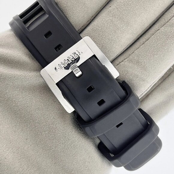 Chanel J12 Ceramic Black Dial 38mm Automatic Movement Men’s Watch J12 Marine - Picture 7 of 9